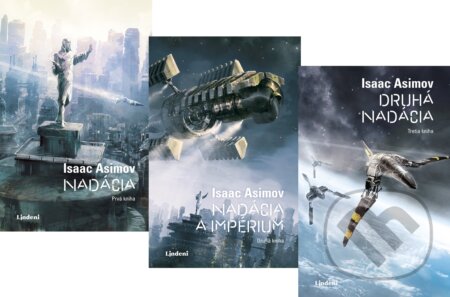 Kniha: Nadácia (kolekcia) (Isaac Asimov). Lindeni, 2020 Kniha: Nadácia (kolekcia) (Isaac Asimov). Lindeni, 2020