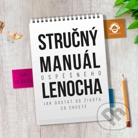 Audiokniha: Stručný manuál úspěšného lenocha (Jan Hebnar). Progres Guru, 2020 Audiokniha: Stručný manuál úspěšného lenocha (Jan Hebnar). Progres Guru, 2020