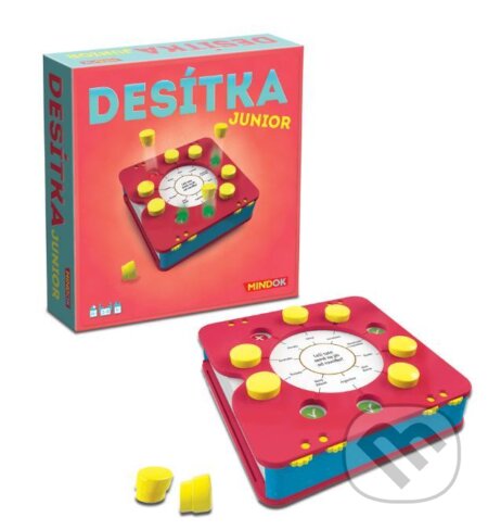Společenská hra: Desítka Junior (Mindok). Mindok, 2020 Společenská hra: Desítka Junior (Mindok). Mindok, 2020
