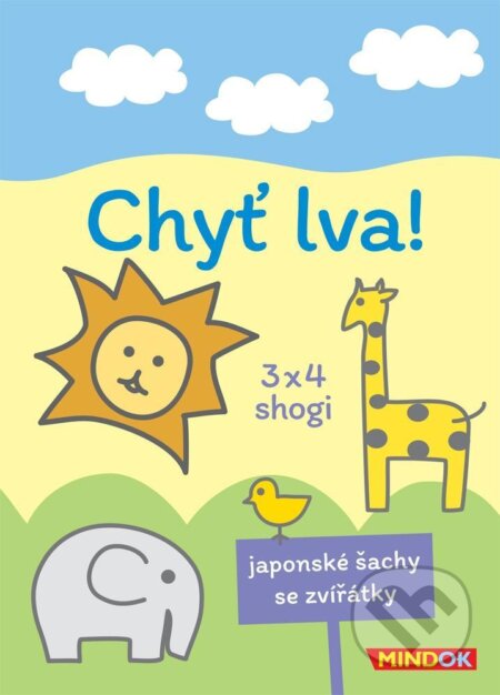 Spoločenská hra: Chyť lva (Mindok). Mindok, 2020 Spoločenská hra: Chyť lva (Mindok). Mindok, 2020