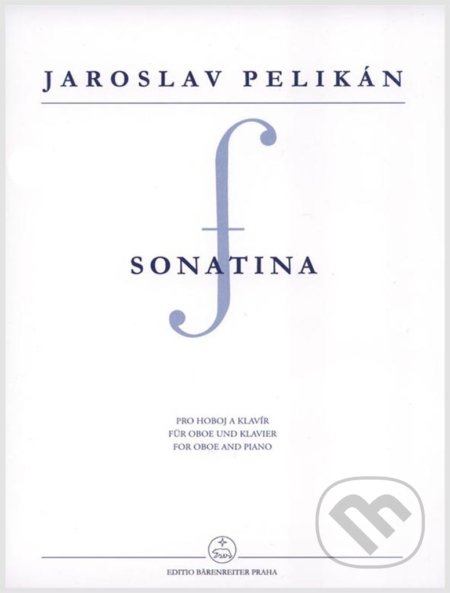 Kniha: Sonatina pro hoboj a klavír (Jaroslav Pelikán). Bärenreiter Praha Kniha: Sonatina pro hoboj a klavír (Jaroslav Pelikán). Bärenreiter Praha