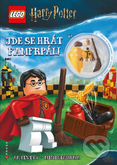 Kniha: LEGO Harry Potter: Jde se hrát famfrpál! (CPRESS). CPRESS, 2021 Kniha: LEGO Harry Potter: Jde se hrát famfrpál! (CPRESS). CPRESS, 2021