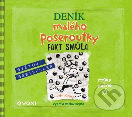 Audiokniha: Deník malého poseroutky 8 (Jeff Kinney). Voxi, 2021 Audiokniha: Deník malého poseroutky 8 (Jeff Kinney). Voxi, 2021