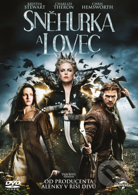 Film: Sněhurka a lovec (Rupert Sanders) (DVD). Magicbox, 2019 Film: Sněhurka a lovec (Rupert Sanders) (DVD). Magicbox, 2019
