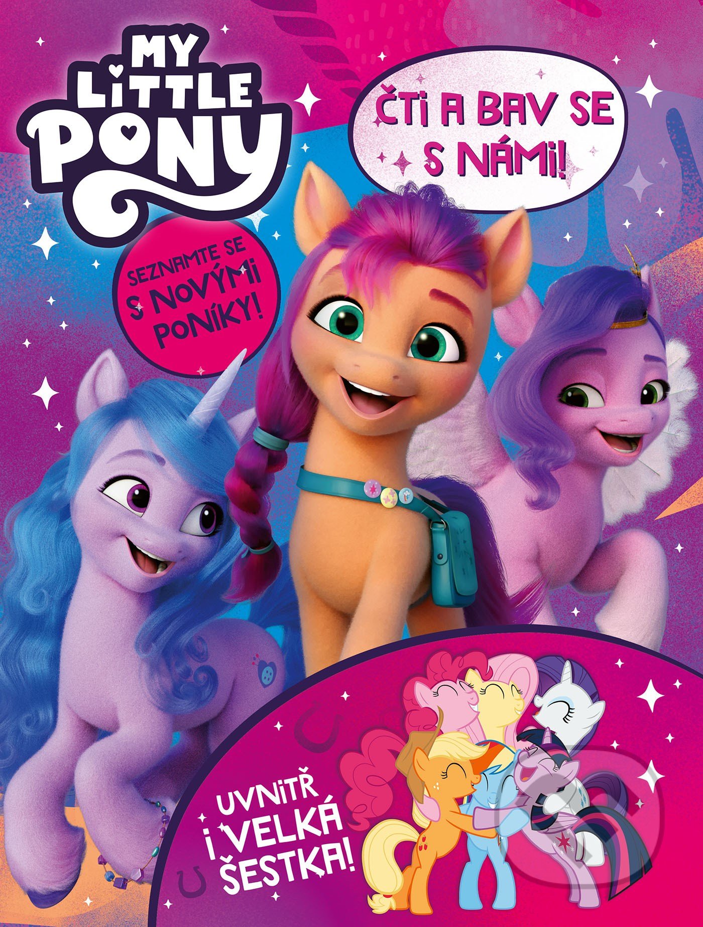 Kniha: My Little Pony: Čti a bav se s námi (Egmont ČR). Egmont ČR, 2022 Kniha: My Little Pony: Čti a bav se s námi (Egmont ČR). Egmont ČR, 2022