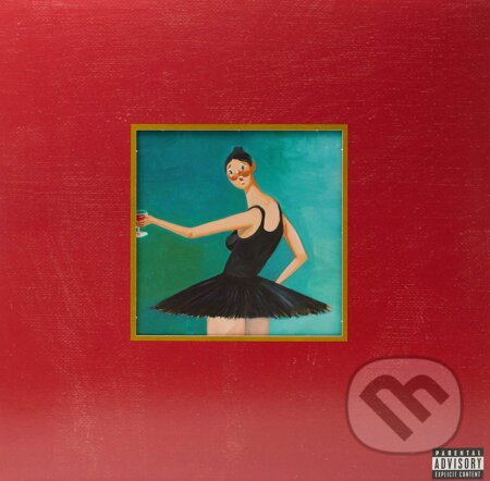 Hudobné CD: Kanye West: My Beautiful Dark Twisted Fantasy LP (Hudobné albumy). Hudobné albumy, 2020 Hudobné CD: Kanye West: My Beautiful Dark Twisted Fantasy LP (Hudobné albumy). Hudobné albumy, 2020