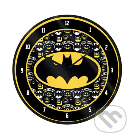 Nástenné hodiny DC Comics: Batman Logo (Batman). Batman, 2020 Nástenné hodiny DC Comics: Batman Logo (Batman). Batman, 2020