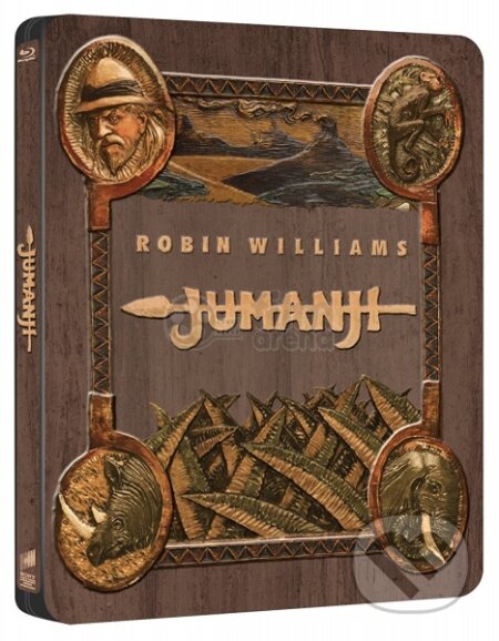 Film: Jumanji Steelbook (Joe Johnston) (Steelbook). Filmaréna, 2017 Film: Jumanji Steelbook (Joe Johnston) (Steelbook). Filmaréna, 2017