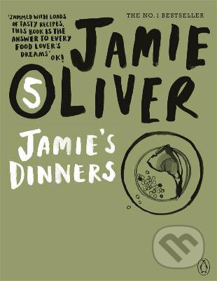 Kniha: Jamie's Dinners (Jamie Oliver). Penguin Books, 2010 Kniha: Jamie's Dinners (Jamie Oliver). Penguin Books, 2010