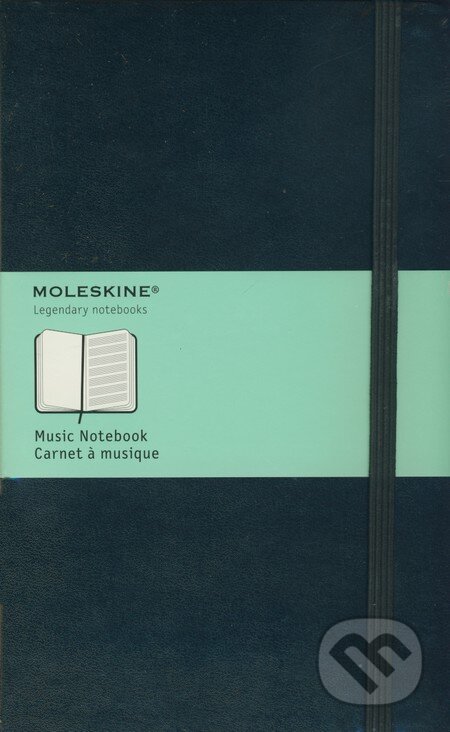 Moleskine - notový zápisník čierny (Moleskine). Moleskine Moleskine - notový zápisník čierny (Moleskine). Moleskine