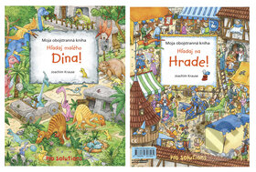 Kniha: Hľadaj malého Dina! Hľadaj na hrade! (Joachim Krause). Vnímavé deti, 2010 Kniha: Hľadaj malého Dina! Hľadaj na hrade! (Joachim Krause). Vnímavé deti, 2010