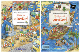 Kniha: Hľadaj na stavbe! Hľadaj vo svete pirátov! (Joachim Krause). Vnímavé deti, 2010 Kniha: Hľadaj na stavbe! Hľadaj vo svete pirátov! (Joachim Krause). Vnímavé deti, 2010