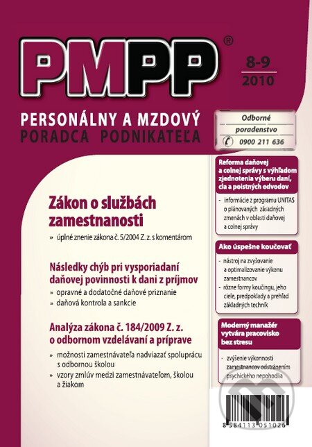 PMPP 8-9/2010, Poradca podnikateľa, 2010