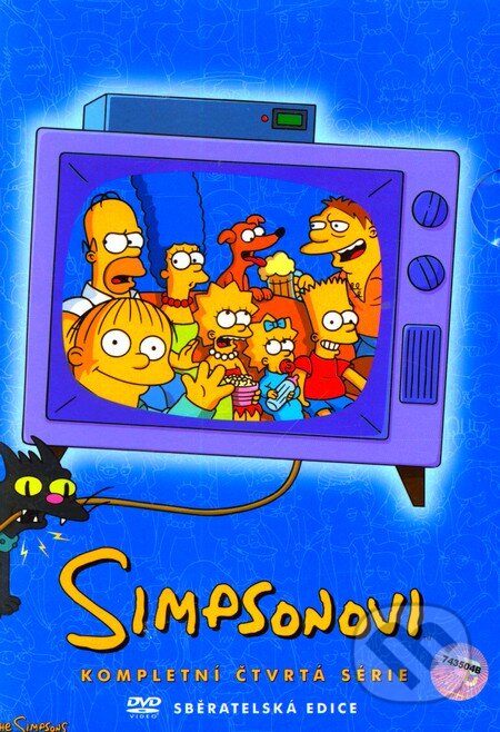 Film: Simpsonovci - 4. séria (seriál) (Rich Moore, Jeff Lynch, Jim Reardon a Mark Kirkland) (DVD). Bonton Film, 1992 Film: Simpsonovci - 4. séria (seriál) (Rich Moore, Jeff Lynch, Jim Reardon a Mark Kirkland) (DVD). Bonton Film, 1992