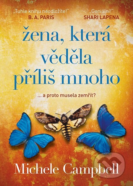 E-kniha: Žena, která věděla příliš mnoho (Michele Campbell). Mystery Press, 2020 E-kniha: Žena, která věděla příliš mnoho (Michele Campbell). Mystery Press, 2020