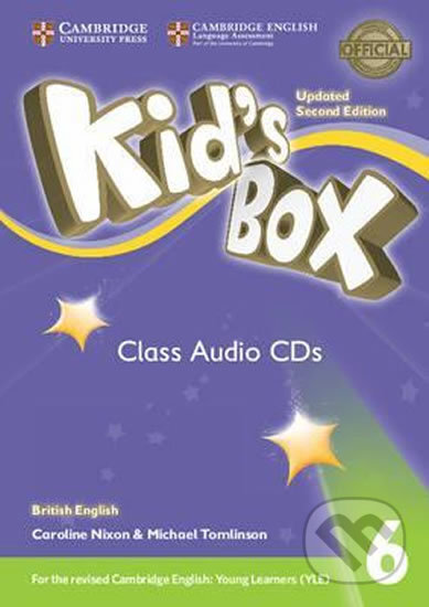 Audiokniha: Kid´s Box 6: Updated 2nd Edition: Class Audio CDs (Caroline Nixon). Cambridge University Press, 2017 Audiokniha: Kid´s Box 6: Updated 2nd Edition: Class Audio CDs (Caroline Nixon). Cambridge University Press, 2017