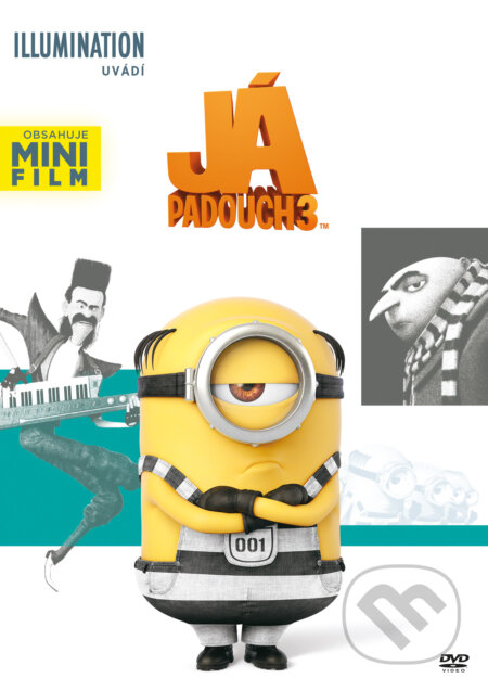 Film: Já, padouch 3 - Illumination edice (Kyte Balda, Kyle Balda, Chris Renaud a Pierre Coffin) (DVD). Magicbox, 2019 Film: Já, padouch 3 - Illumination edice (Kyte Balda, Kyle Balda, Chris Renaud a Pierre Coffin) (DVD). Magicbox, 2019