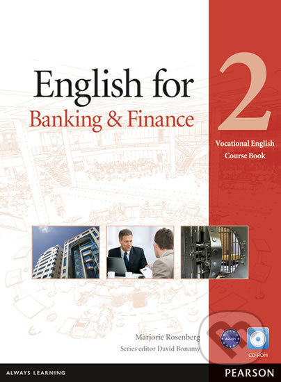 English for Banking and Finance 2 Coursebook w/ CD-ROM Pack - Marjorie Rosenberg, Pearson, 2012