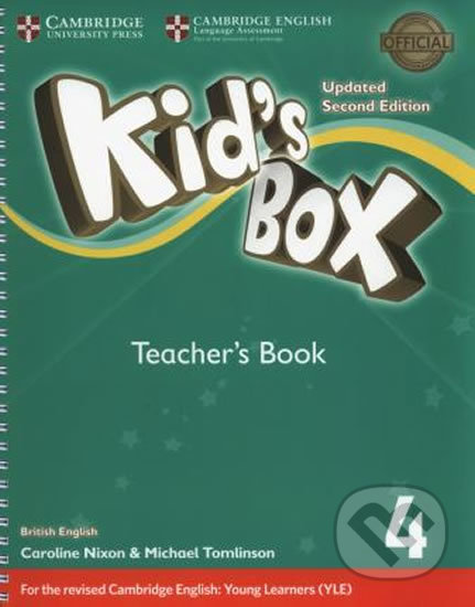 Kniha: Kid´s Box 4: Updated 2nd Edition: Teacher´s Book (Melanie Williams). Cambridge University Press, 2017 Kniha: Kid´s Box 4: Updated 2nd Edition: Teacher´s Book (Melanie Williams). Cambridge University Press, 2017
