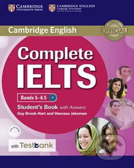 Kniha: Complete IELTS Bands 5/6.5 Student´s Book with Answers with CD-ROM with Testbank (Guy Brook-Hart). Cambridge University Press, 2016 Kniha: Complete IELTS Bands 5/6.5 Student´s Book with Answers with CD-ROM with Testbank (Guy Brook-Hart). Cambridge University Press, 2016