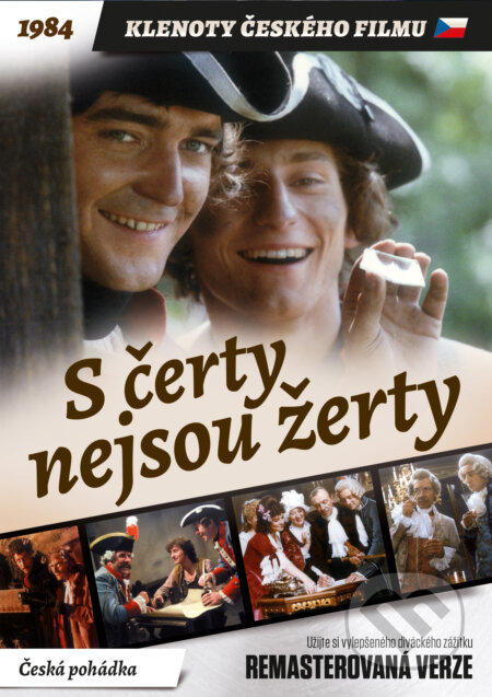 Film: S čerty nejsou žerty (remasterovaná verze) (Hynek Bočan) (DVD). Magicbox, 2019 Film: S čerty nejsou žerty (remasterovaná verze) (Hynek Bočan) (DVD). Magicbox, 2019