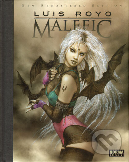 Kniha: Malefic (Luis Royo). Norma Editorial, 2020 Kniha: Malefic (Luis Royo). Norma Editorial, 2020