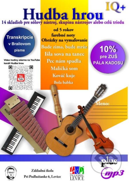 Kniha: Hudba hrou (Ekolio). Ekolio, 2020 Kniha: Hudba hrou (Ekolio). Ekolio, 2020