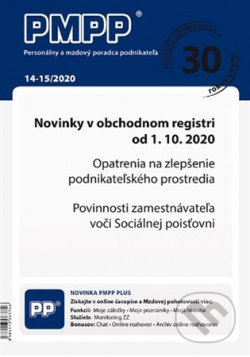 PMPP 14-15/2020 (Poradca podnikateľa). Poradca podnikateľa, 2020 PMPP 14-15/2020 (Poradca podnikateľa). Poradca podnikateľa, 2020