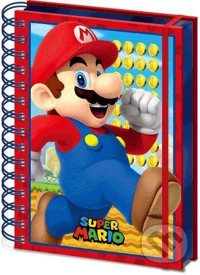 Blok A5 3D, Super Mario (FERMATA, a.s.). FERMATA, a.s., 2020 Blok A5 3D, Super Mario (FERMATA, a.s.). FERMATA, a.s., 2020