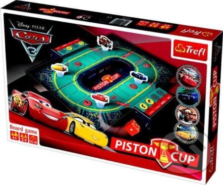 Spoločenská hra: Piston Cup Auta/Cars 3 Disney (Bonaparte). Bonaparte, 2020 Spoločenská hra: Piston Cup Auta/Cars 3 Disney (Bonaparte). Bonaparte, 2020