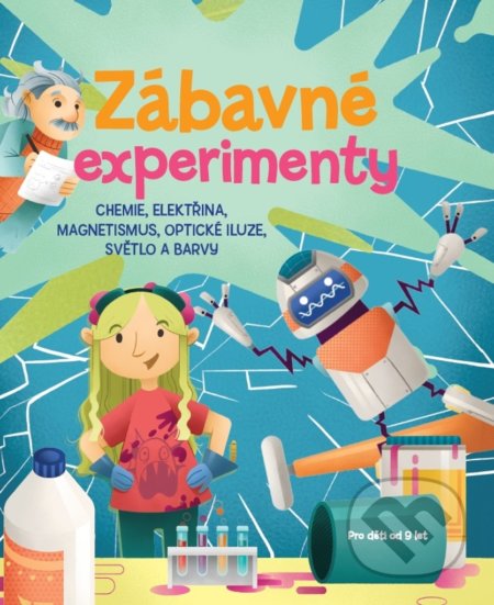 Kniha: Zábavné experimenty (český jazyk) (Matteo Crivellini). Bookmedia, 2021 Kniha: Zábavné experimenty (český jazyk) (Matteo Crivellini). Bookmedia, 2021
