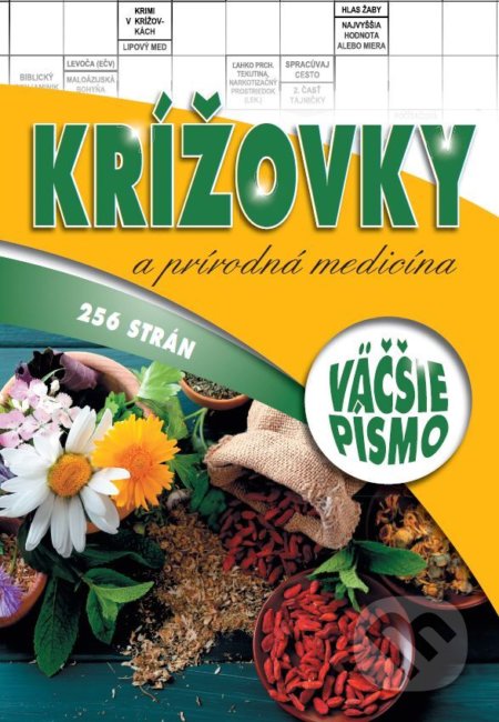 Kniha: Krížovky a prírodná medicína (Bookmedia). Bookmedia, 2021 Kniha: Krížovky a prírodná medicína (Bookmedia). Bookmedia, 2021