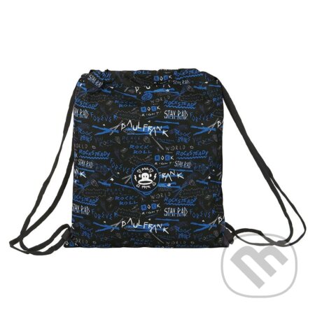 Batoh so šnúrkami gym bag Paul Frank: Rock N'Roll vzor 12019 (). , 2020 Batoh so šnúrkami gym bag Paul Frank: Rock N'Roll vzor 12019 (). , 2020