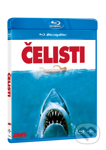 Film: Čelisti (Steven Spielberg) (Blu-ray). Magicbox, 2019 Film: Čelisti (Steven Spielberg) (Blu-ray). Magicbox, 2019