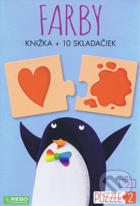 Kniha: Farby - knižka + 10 skladačiek (Matteo Gaule). Rebo, 2020 Kniha: Farby - knižka + 10 skladačiek (Matteo Gaule). Rebo, 2020
