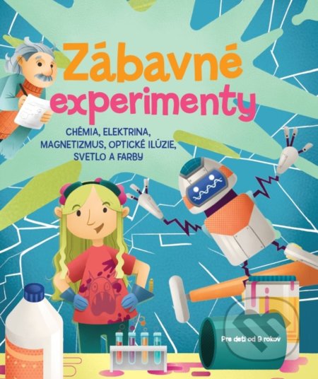 Kniha: Zábavné experimenty (slovenský jazyk) (Matteo Crivellini). Bookmedia, 2021 Kniha: Zábavné experimenty (slovenský jazyk) (Matteo Crivellini). Bookmedia, 2021