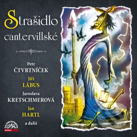 Audiokniha: Strašidlo cantervillské (Jan Jiráň a Jonáš Pilka). Supraphon, 2020 Audiokniha: Strašidlo cantervillské (Jan Jiráň a Jonáš Pilka). Supraphon, 2020