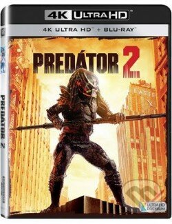 Film: Predátor 2 2BD (UHD+BD) (SK) (Stephen Hopkins) (DVD). Magicbox, 1990 Film: Predátor 2 2BD (UHD+BD) (SK) (Stephen Hopkins) (DVD). Magicbox, 1990