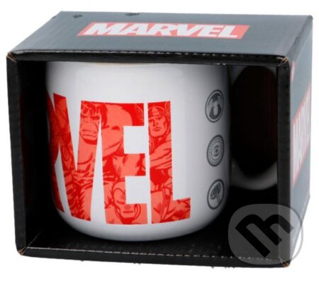 Hrnek keramický v boxu Marvel, 410 ml (). , 2020 Hrnek keramický v boxu Marvel, 410 ml (). , 2020