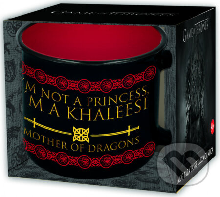 Hrnek keramický v boxu Hra o trůny Khaleesi, 410 ml (). , 2020 Hrnek keramický v boxu Hra o trůny Khaleesi, 410 ml (). , 2020