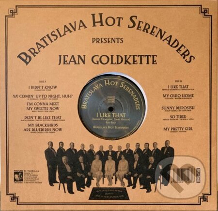 Hudobné CD: Bratislava Hot Serenaders: Presents Jean Goldkette LP (Hudobné albumy). Hudobné albumy, 2020 Hudobné CD: Bratislava Hot Serenaders: Presents Jean Goldkette LP (Hudobné albumy). Hudobné albumy, 2020
