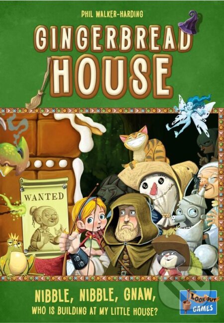 Spoločenská hra: Gingerbread House (Phil Walker-Harding). Lookout Games, 2020 Spoločenská hra: Gingerbread House (Phil Walker-Harding). Lookout Games, 2020