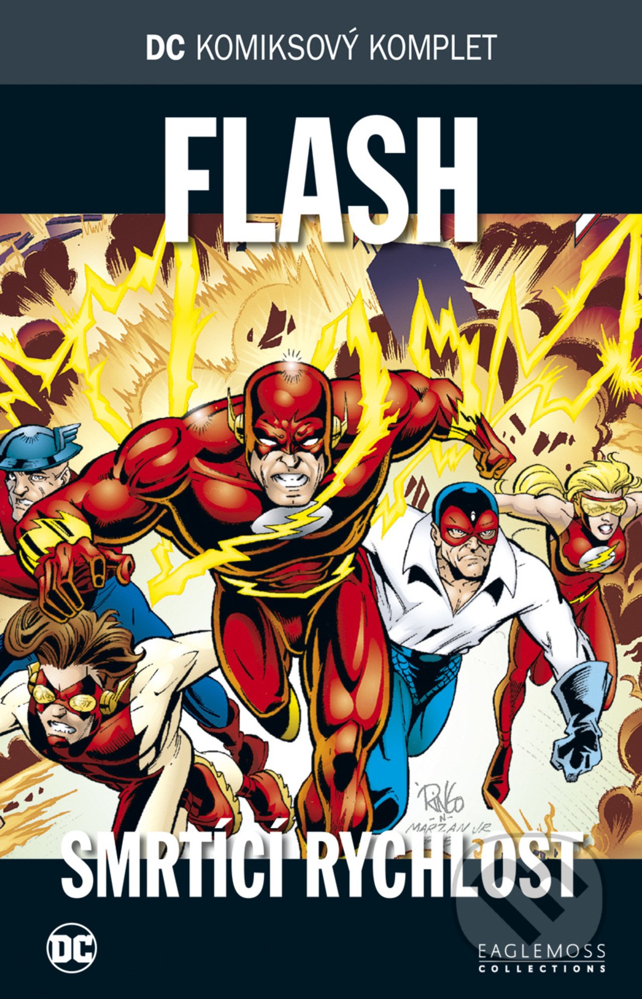 Kniha: DC 93: Flash - smrtící rychlost (John Broome a Mark Waid). DC Comics, 2020 Kniha: DC 93: Flash - smrtící rychlost (John Broome a Mark Waid). DC Comics, 2020