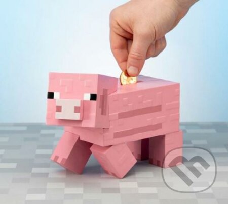 Kasička Minecraft prasátko (FERMATA, a.s.). FERMATA, a.s., 2020 Kasička Minecraft prasátko (FERMATA, a.s.). FERMATA, a.s., 2020