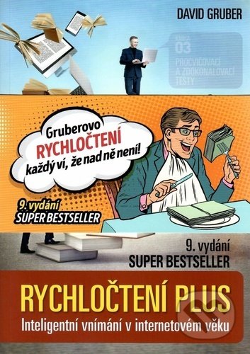 Kniha: Rychločtení plus 1-3 (David Gruber). Gruber TDP, 2020 Kniha: Rychločtení plus 1-3 (David Gruber). Gruber TDP, 2020