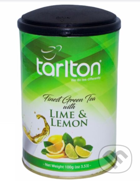 Kávy a čaje: TARLTON zelený čaj Lime & Lemon (Bio - Racio). Bio - Racio, 2020 Kávy a čaje: TARLTON zelený čaj Lime & Lemon (Bio - Racio). Bio - Racio, 2020