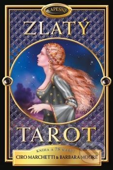 Kniha: Kapesní Zlatý tarot (Barbara Moore a Ciro Marchetti). Synergie, 2020 Kniha: Kapesní Zlatý tarot (Barbara Moore a Ciro Marchetti). Synergie, 2020