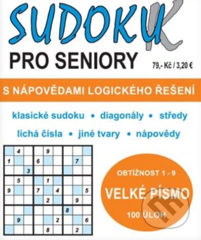 Kniha: Sudoku-K pro seniory (KUK Benešov). KUK Benešov, 2020 Kniha: Sudoku-K pro seniory (KUK Benešov). KUK Benešov, 2020