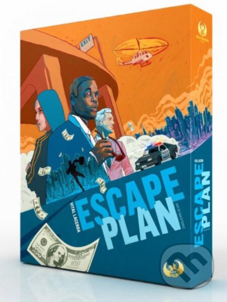 Spoločenská hra: Escape Plan CZ/EN (Tlama games). Tlama games, 2020 Spoločenská hra: Escape Plan CZ/EN (Tlama games). Tlama games, 2020