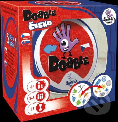 Spoločenská hra: Dobble Česko (ADC BF). ADC BF, 2020 Spoločenská hra: Dobble Česko (ADC BF). ADC BF, 2020